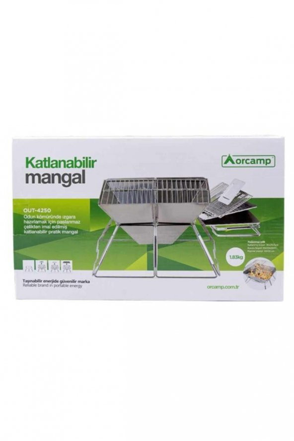Orcamp Ayaklı Katlanır Mangal OUT-4250 - 2