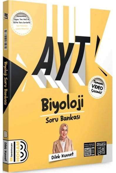 AYT 2023 BİYOLOJİ VİDEO DESTEKLİ SORU BANKASI BENİM HOCAM