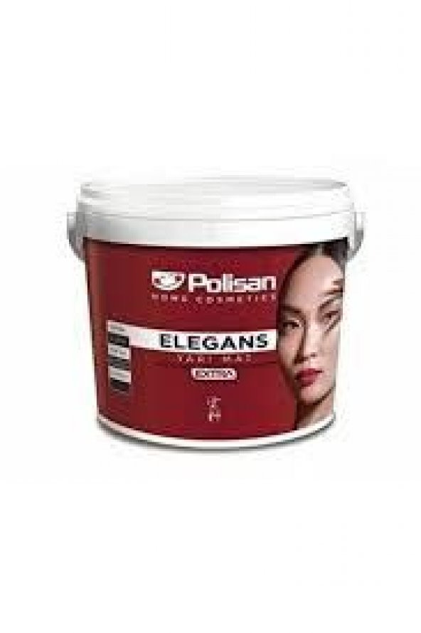 Polisan Elegans Extra Küf Önleyici İç Cephe Boyası Mat Siyah 7.5 Lt.