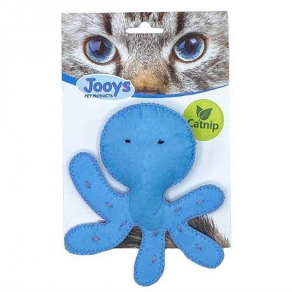 Jooys Catnipli Ahtapot Kedi Oyuncağı