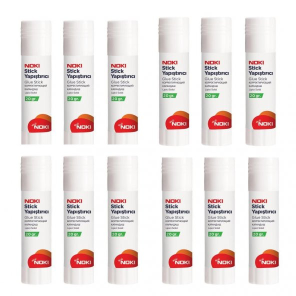 Noki Stick Yapıştırıcı 20 Gr. 3420 - 12 Adet