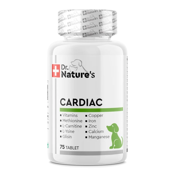 Köpekler İçin Kalp Desteği – Kardiyak Fonksiyonları Destekleyen Takviye (75 Tablet) - Resim 2