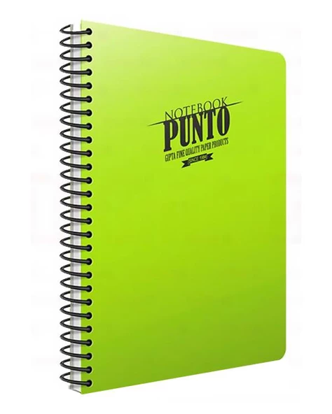 Gıpta Punto A4 80 Yaprak Spiralli Çizgili Defter