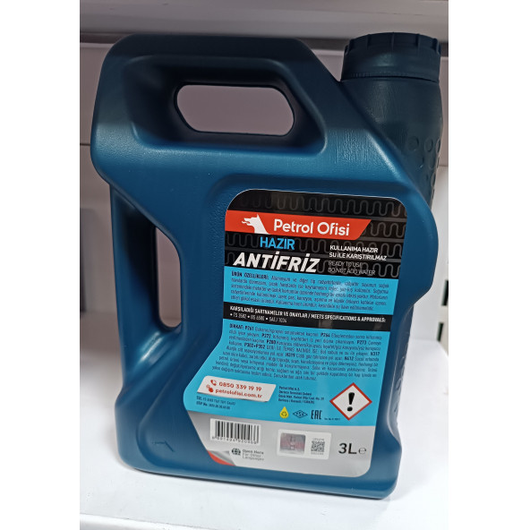 Petrol Ofisi Hazır Antifriz 3 lt x 4 adet (koli) - 3