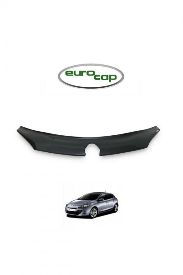 Renault Megane 3 Ön Kaput Koruma Rüzgarlığı 2009 2010 2011 2012 2013 - 4