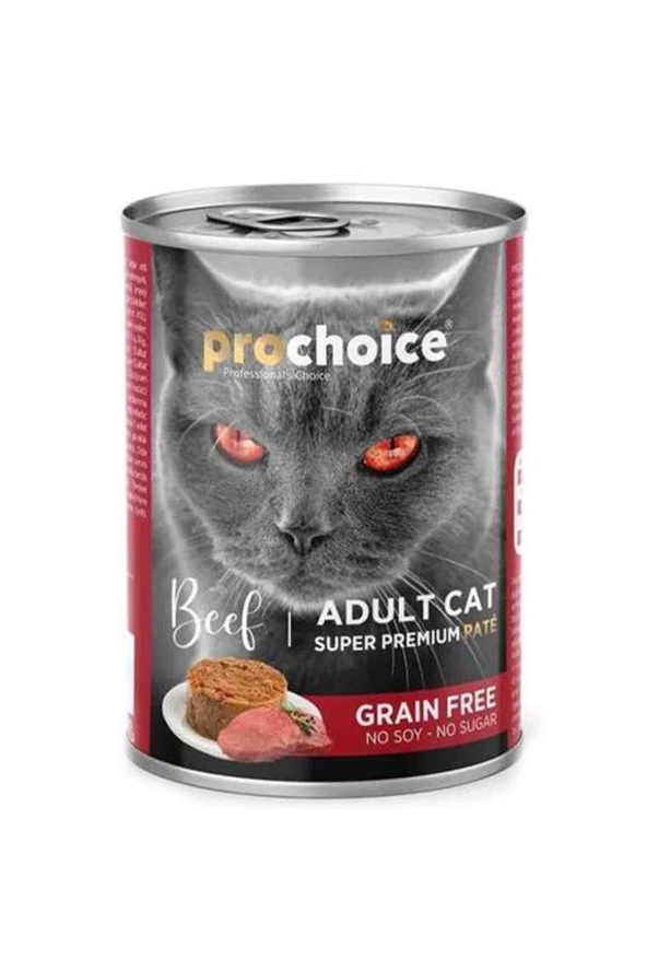 Prochoice Biftekli Yetişkin Kedi Konserve Maması 400 Gr