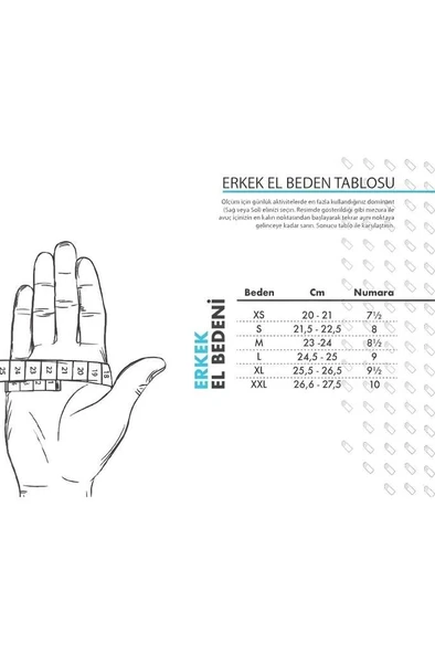 İşnar Erkek&Kadın Outdoor Kışlık Kaymaz Polar Eldiven - 8