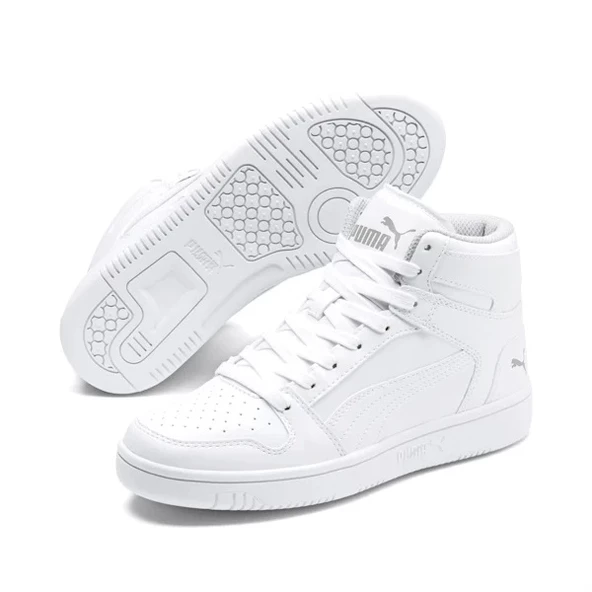 PUMA  REBOUND LAYUP SL JR SPOR AYAKKABI 370486-02 - Resim 3