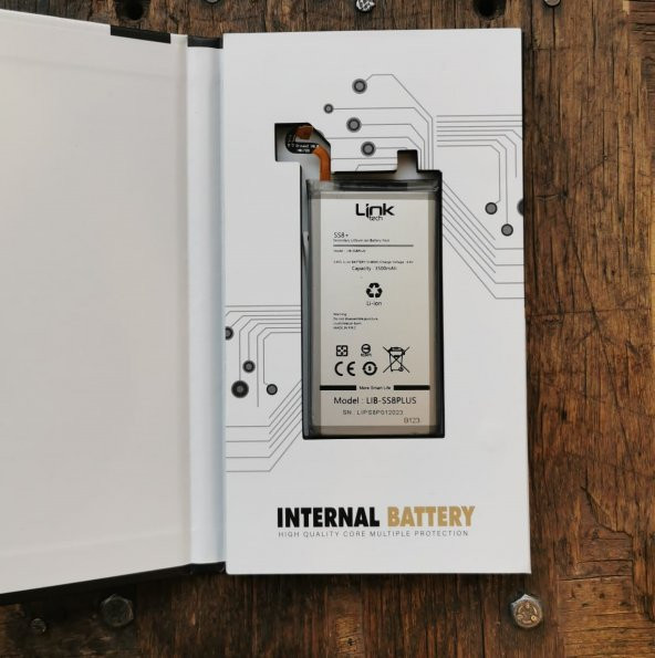 LinkTech Samsung Galaxy S8 Plus G955 Batarya BG955 3500 mAh - 3