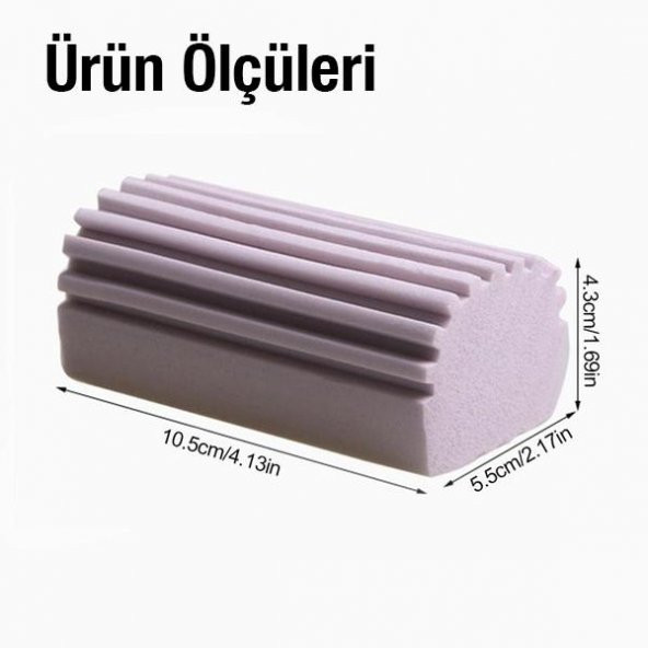 Coofbe PVA Materyal 1 ADET Çok Amaçlı Temizlik Süngeri Mutfak Bulaşık Süngeri Araç Yıkama Süngeri - 4