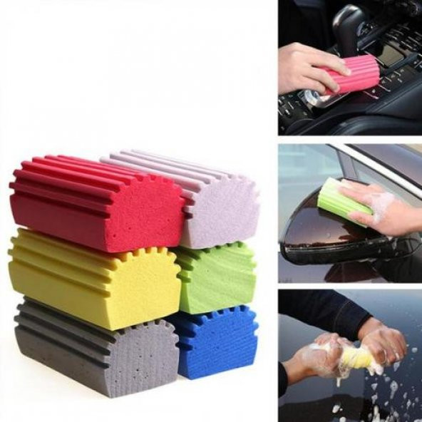 Coofbe PVA Materyal 1 ADET Çok Amaçlı Temizlik Süngeri Mutfak Bulaşık Süngeri Araç Yıkama Süngeri - 7
