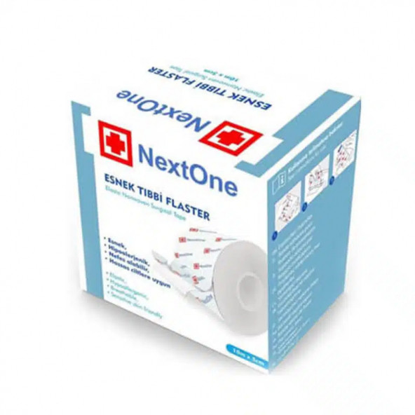 Nextone Hipoalerjenik Tıbbi Esnek Plaster 10cm x 10m 3 Adet