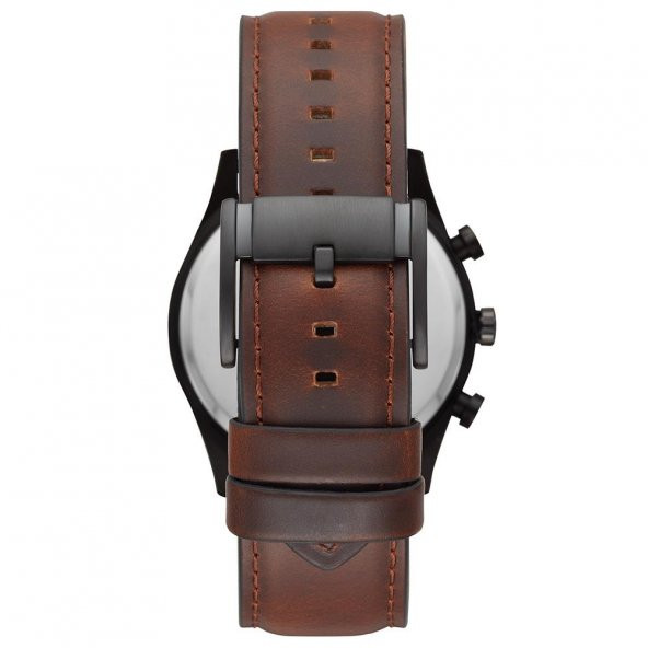 FOSSIL FBQ2457 KAHVERENGİ DERİ KORDON ERKEK KOL SAATİ - Resim 3