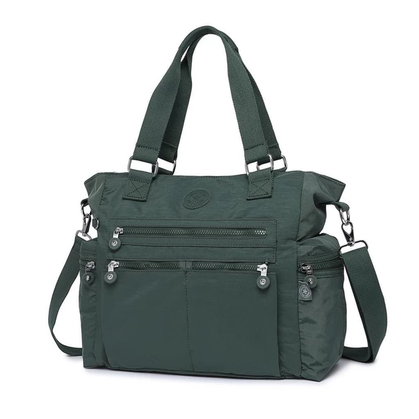 Smart Bags Krinkıl Kumaş Kadın Anne Bebek Omuz Çantası 1210 - 12