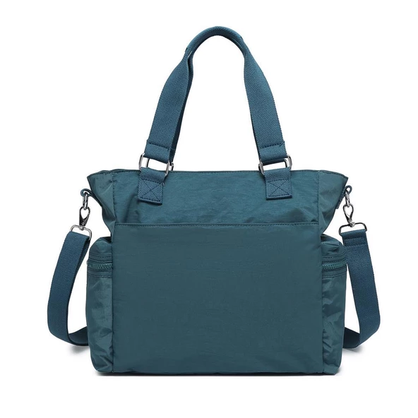 Smart Bags Krinkıl Kumaş Kadın Anne Bebek Omuz Çantası 1210 - 3