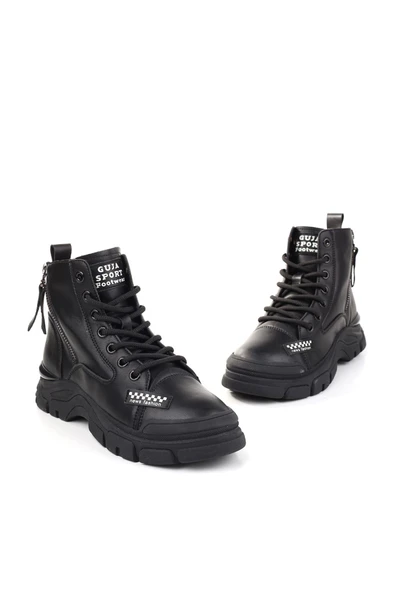 Guja 23K310-9 Kadın İçi Yünlü Kaymaz Taban Deri Bot ürün görseli 1