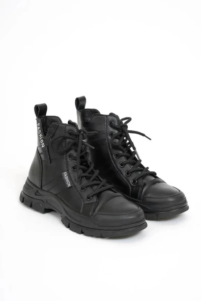 Guja 23K310-14 Kadın İçi Yünlü Kaymaz Taban Deri Bot - Resim 7