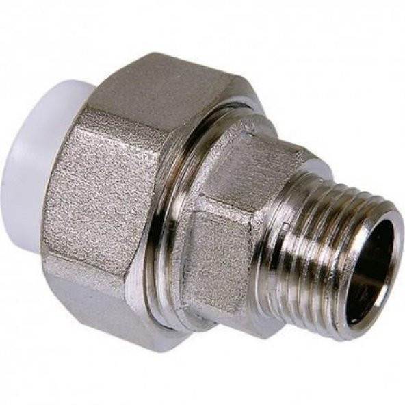 PPRC Dış Dişli Oynar Başlıklı Rakor 25-3/4 MM.