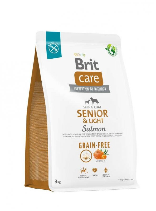 Brit Care Tahılsız Senior Light Yaşlı Köpek Maması 3 Kg