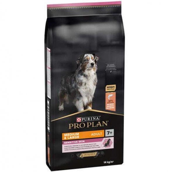 Pro Plan Senior Sensitive Somonlu Yaşlı Köpek Maması 14 Kg