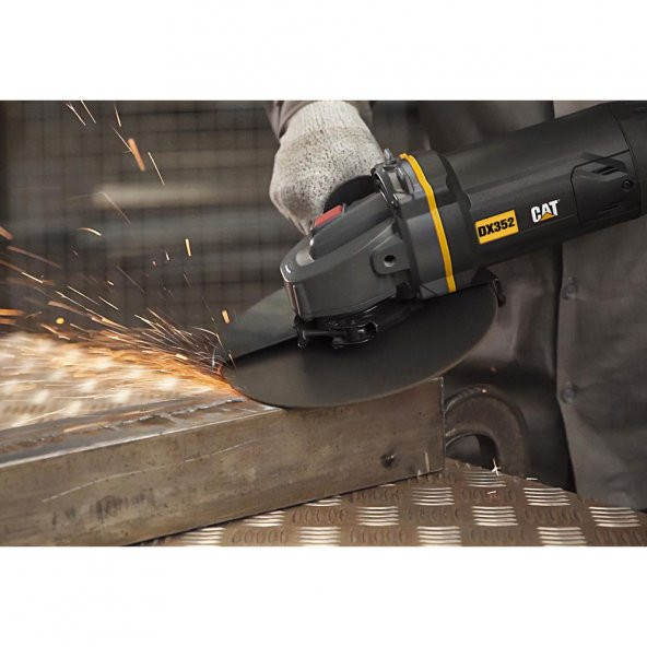 CAT DX352 2350Watt 180mm Profesyonel Dönebilir Tutma Kollu Büyük Taşlama - 8