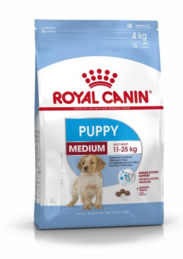 Royal Canin Puppy Medium Orta Irk Yavru Köpek Maması 4 Kg