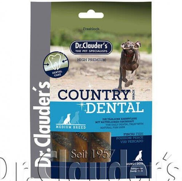 Dr.Clauders Country Balıklı Dental Medium 120 Gr