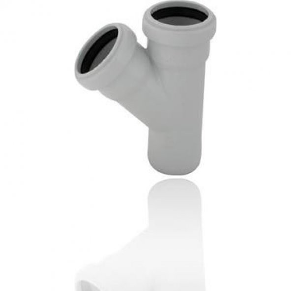 PVC Tek Çatal 50/50 - 1