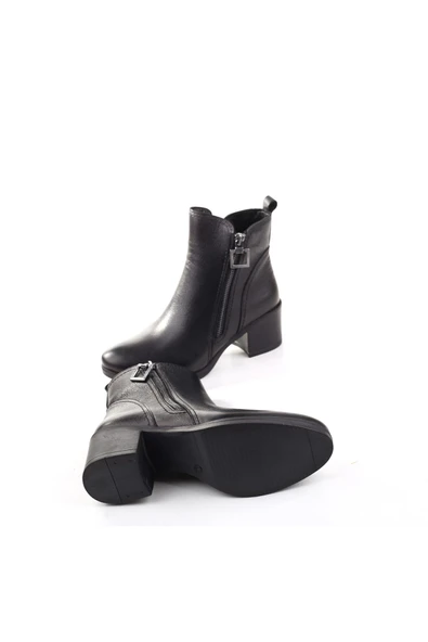 Castle Black 92163-1 Termo Taban Hakiki Deri Günlük Kadın Bot - Resim 5