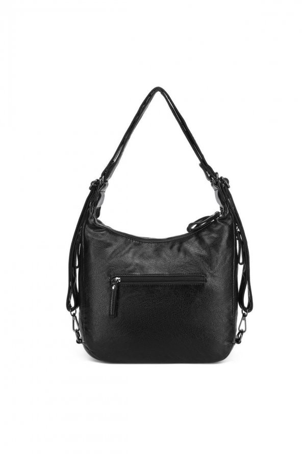 Yıkama Deri Omuz Askılı Kadın Çantası 21-k Barcelona 1838 - 2