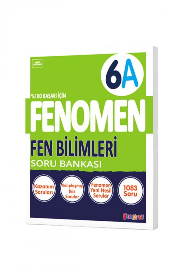 Fenomen Yayınları 6.sınıf Fen Bilimleri A Soru Bankası