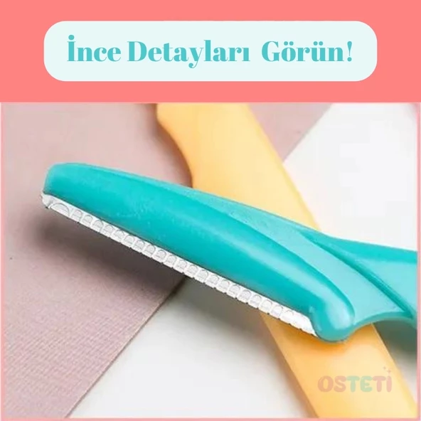 3’lü Kaş Yüz Ustura Jilet Seti - 3