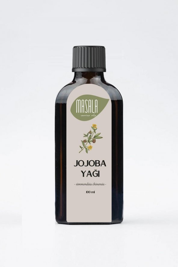 Masala Jojoba Yağı 100 ml. (Jojoba Oil)  Soğuk Pres - Resim 2