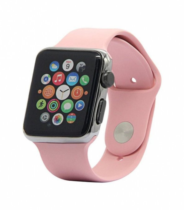 Ally Apple Watch 7-8 45mm 6-5-4 44mm Silikon Kordon Kayış 3-2-1 42mm - 5