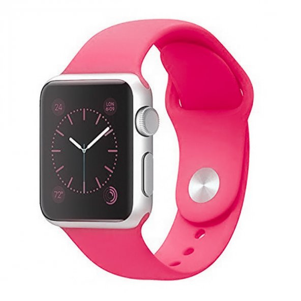 Ally Apple Watch 7-8 45mm 6-5-4 44mm Silikon Kordon Kayış 3-2-1 42mm - 7