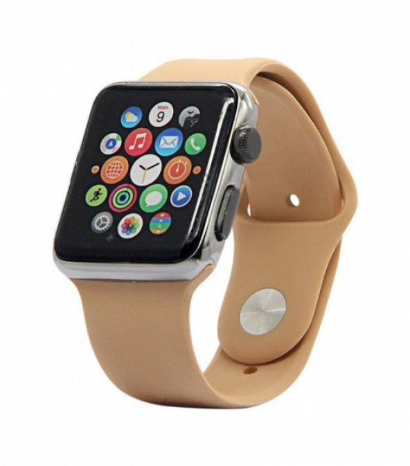 Ally Apple Watch 7-8 45mm 6-5-4 44mm Silikon Kordon Kayış 3-2-1 42mm - 9