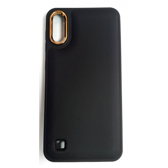 Samsung Galaxy A10 Kabartmalı Kamera Korumalı Puf Kılıf - Resim 4