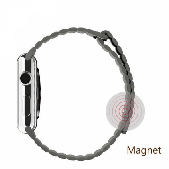 Ally Apple Watch 7-8 45mm 6-5-4 44mm Deri Loop Kayış Kordon 3-2-1 42mm - 11