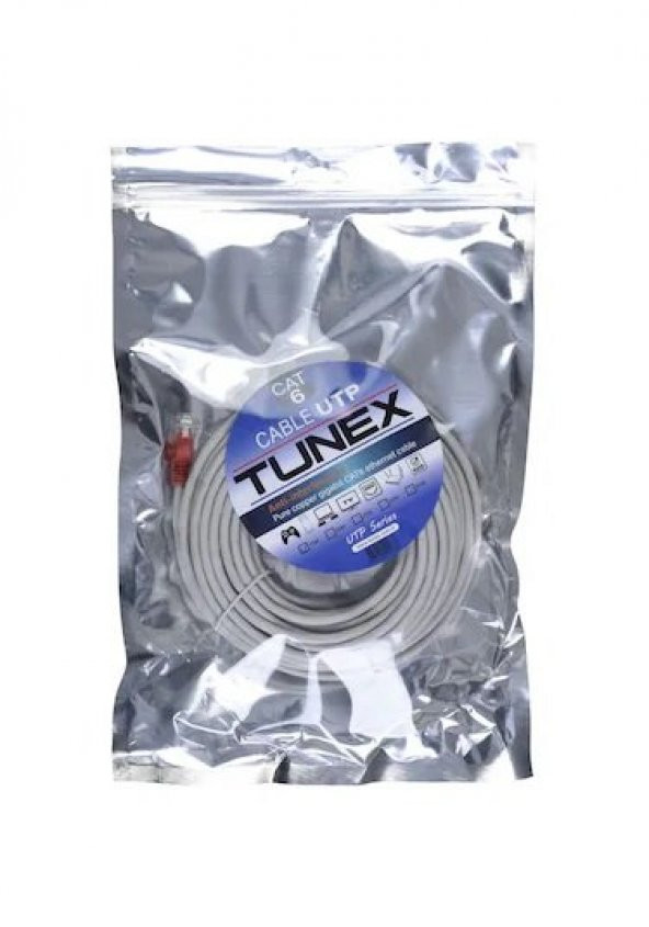 TUNEX 15 Mt Jaklı Cat6 Ethernet Kablosu TNX-C-15