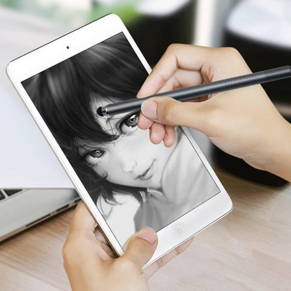 ALLY Universal Stylus kapasif Tablet Telefon Dokunmatik Kalem - 2