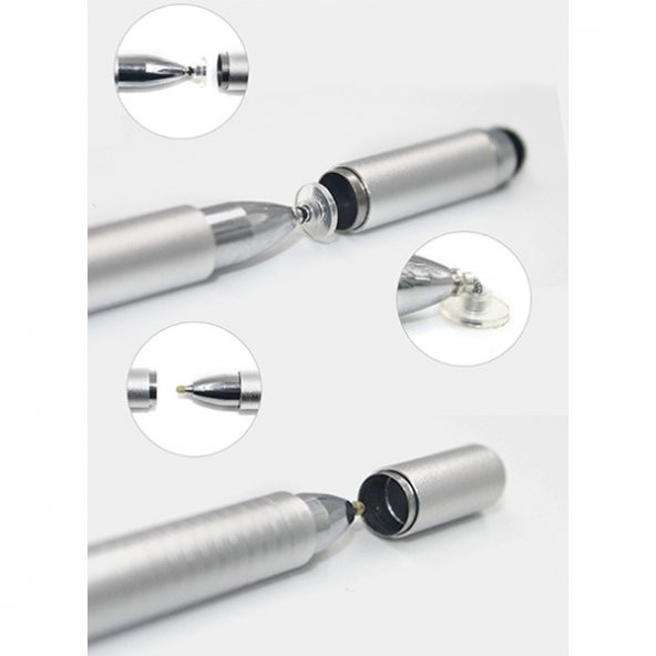 ALLY Universal Stylus kapasif Tablet Telefon Dokunmatik Kalem - 9