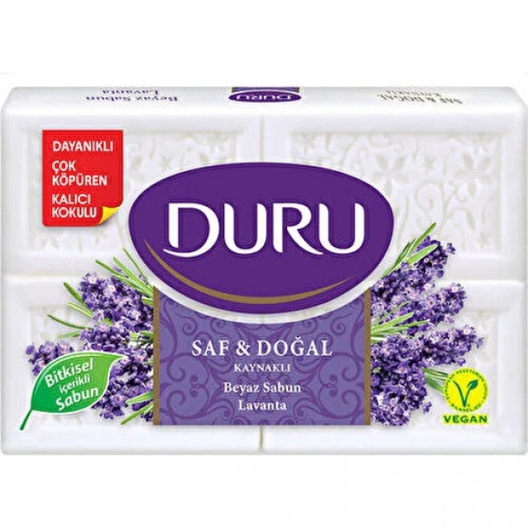 Duru Saf Doğal Lavanta Sabun 600 gr x 2'li Set - 2