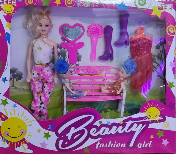 EFE KOLTUKLU BANKLI BEBEK VE 2 MİNİK