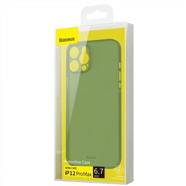 Baseus Wing Series iPhone 12 Pro Max 6.7inch Ultra İnce PP Kılıf - 8
