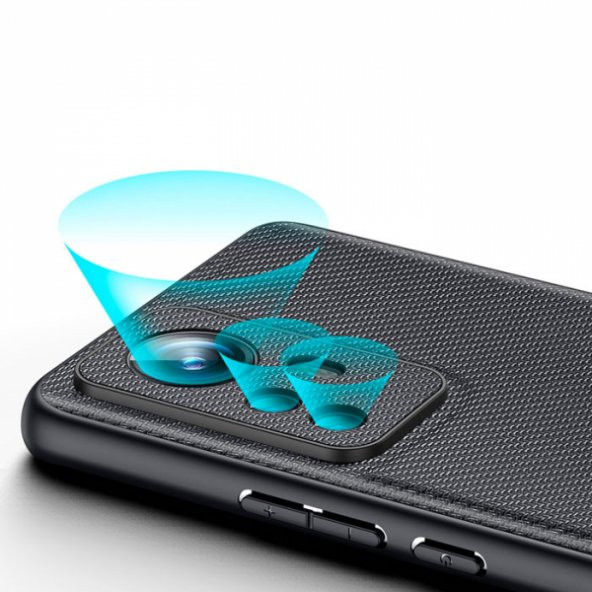 Dux Ducis Fino Serisi Xiaomi 12 - 12x Kılıf Premium Dokuma Silikon Kılıf - 4