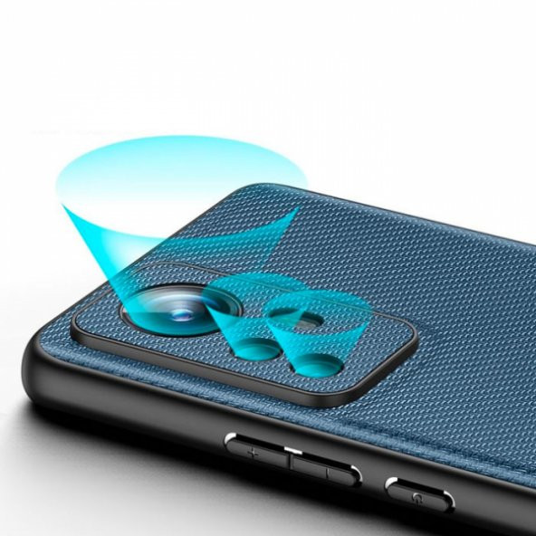 Dux Ducis Fino Serisi Xiaomi 12 - 12x Kılıf Premium Dokuma Silikon Kılıf - 8