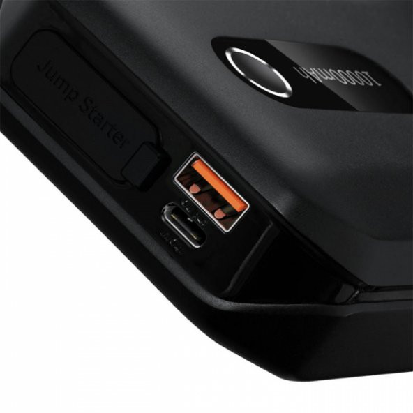 Baseus Super Energy Air Car 10000mAh,1000A Marş Aküsü ve Güç Bankası Jump Starter - 5