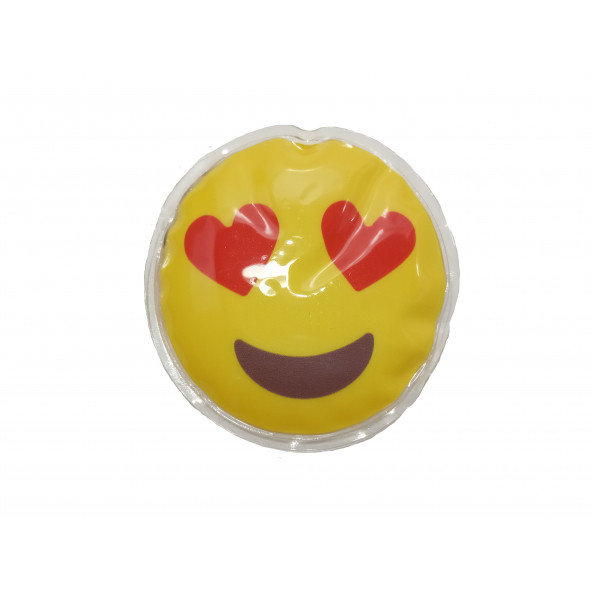 KALPLİ EMOJİ ŞEKİLLİ CEP SOBASI,EL ISITICI,SICAK SU TORBASI PVC  9cm - 3