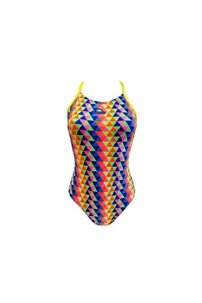 Turbo Kız Çocuk Yüzücü Mayosu Swımsuıt Swımmıng Trıdıme - 2