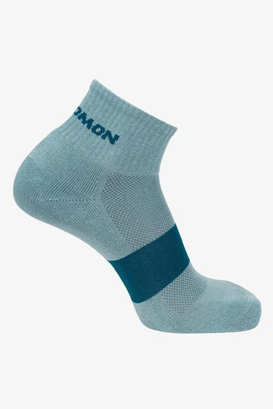 Salomon Yeşil Çorap Evasion Bilek 2'li Paket - Resim 3